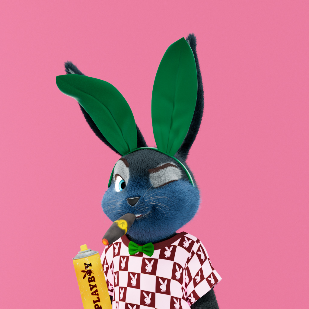 Playboy - The Rabbitars - Rabbitar #221 - NFT # 221