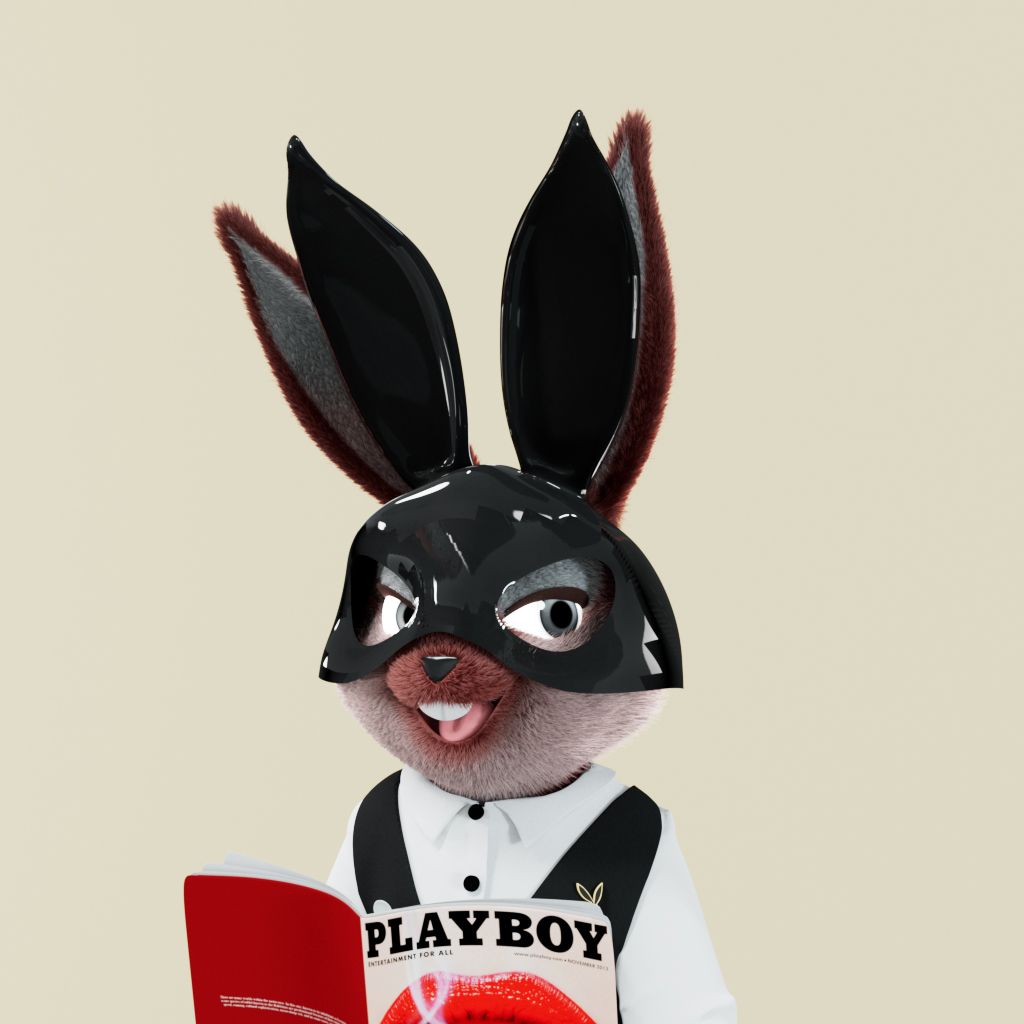 Playboy - The Rabbitars - Rabbitar #391 - NFT # 391