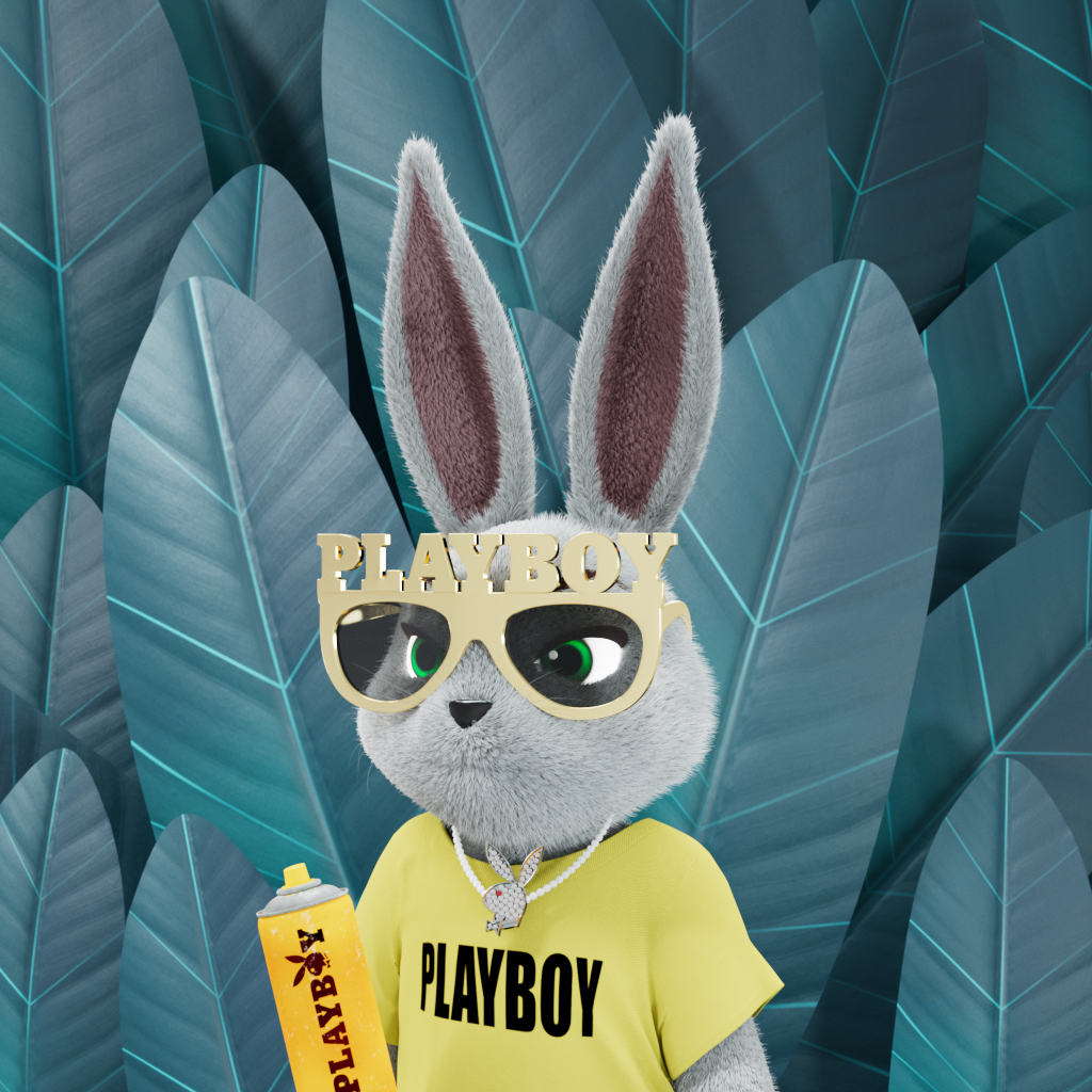 Playboy - The Rabbitars - Rabbitar #444 - NFT # 444