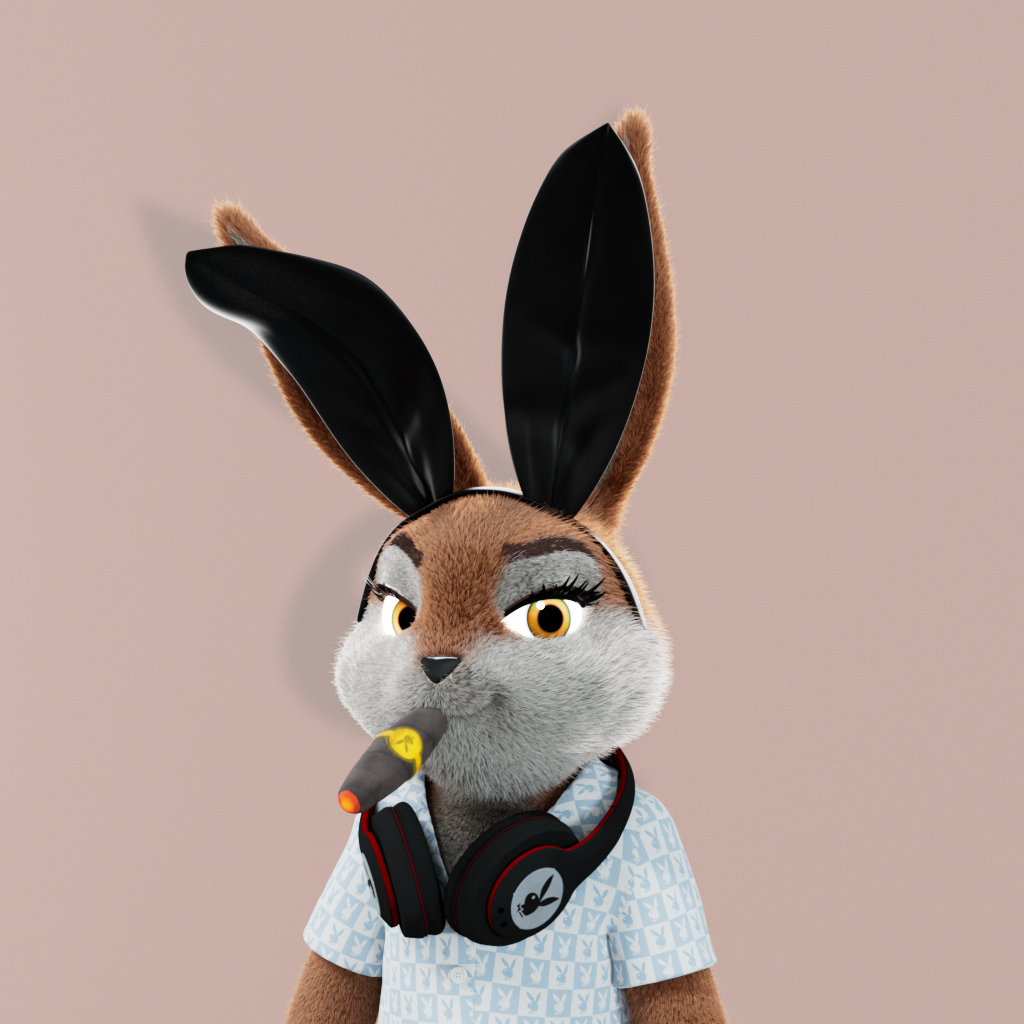 Playboy - The Rabbitars - Rabbitar #451 - NFT # 451