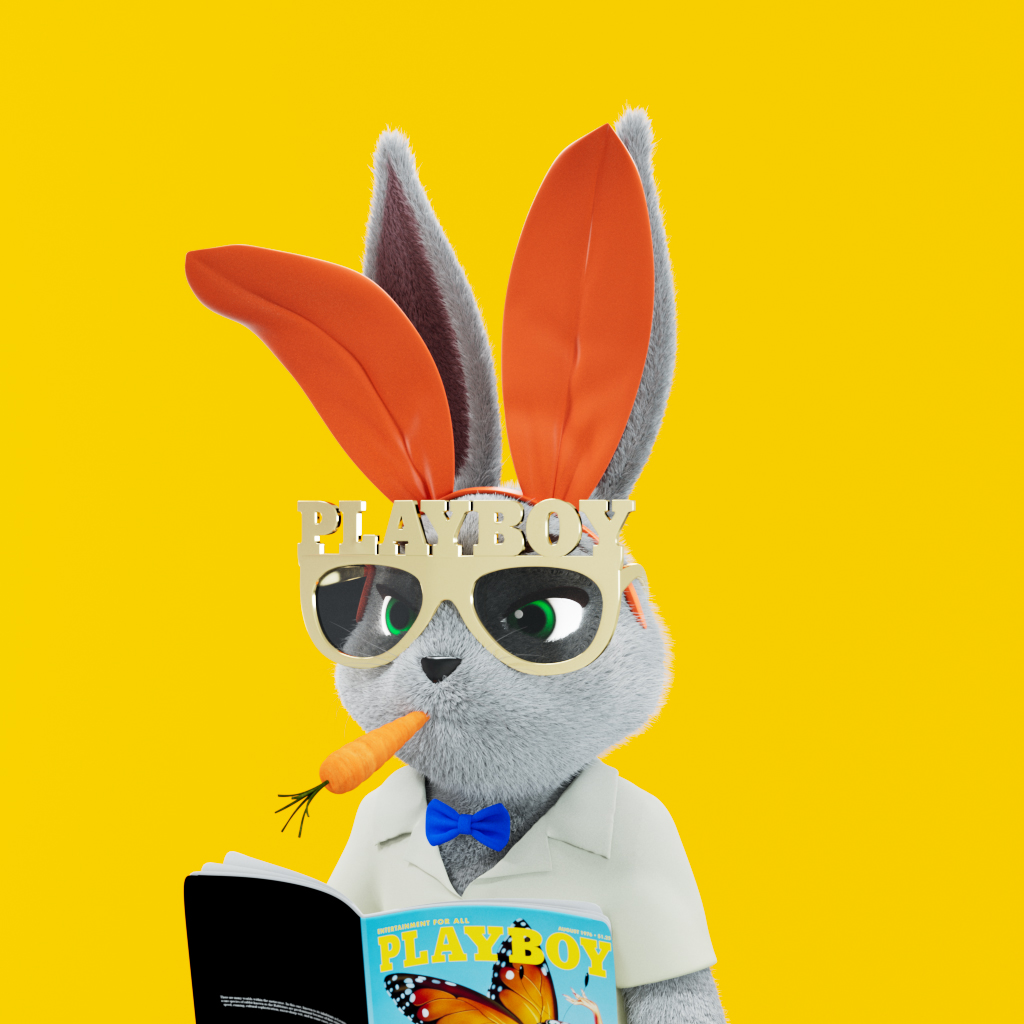 Playboy - The Rabbitars - Rabbitar #454 - NFT # 454