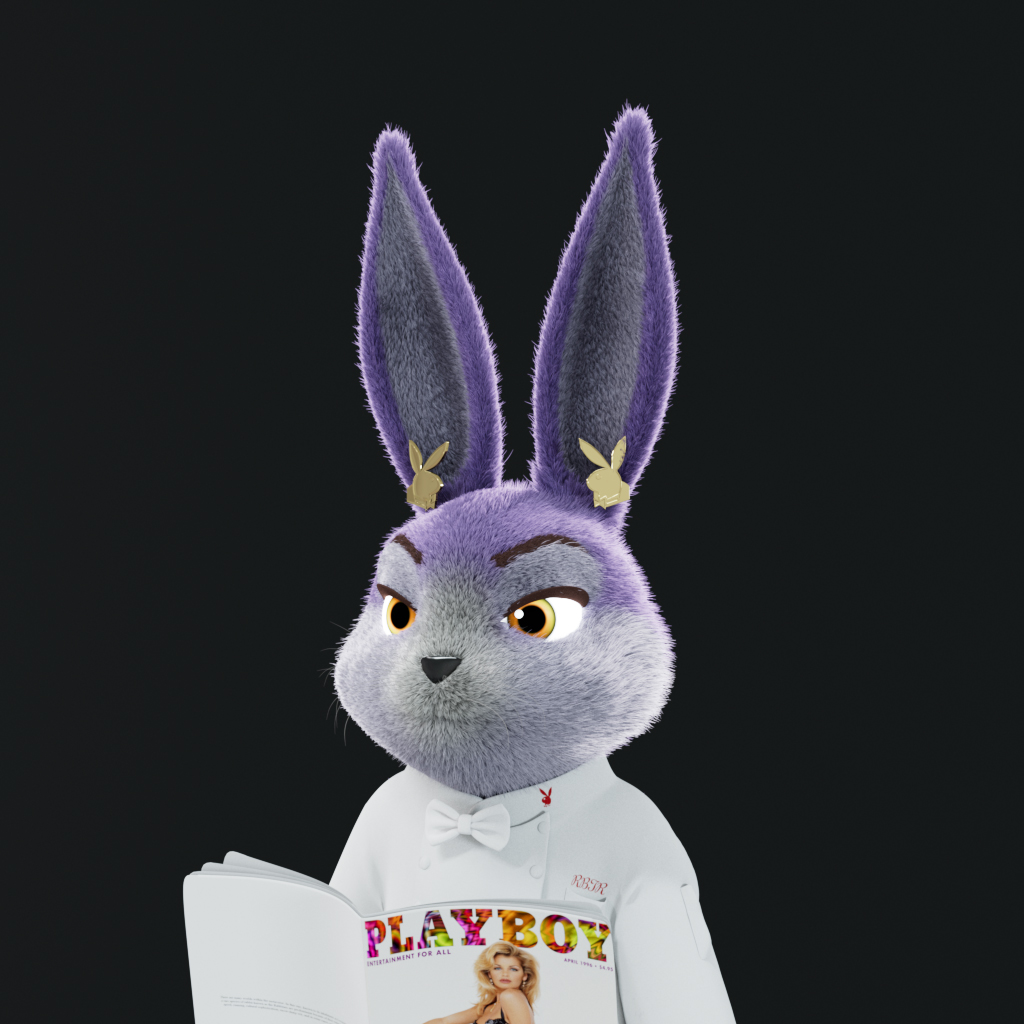 Playboy - The Rabbitars - Rabbitar #480 - NFT # 480