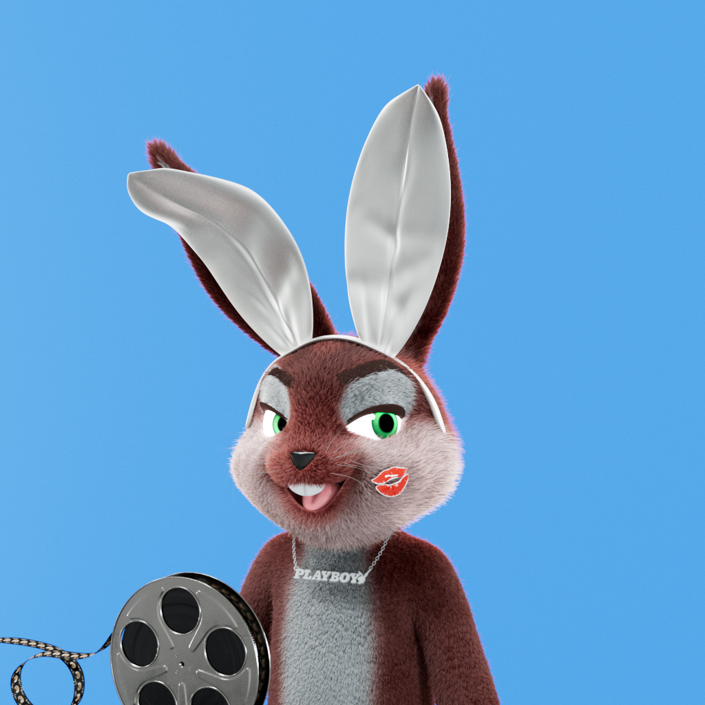 Playboy - The Rabbitars - Rabbitar #483 - NFT # 483