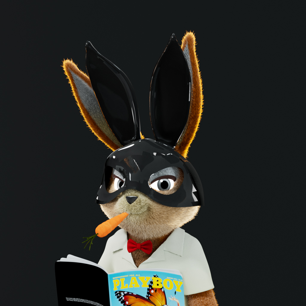 Playboy - The Rabbitars - Rabbitar #484 - NFT # 484
