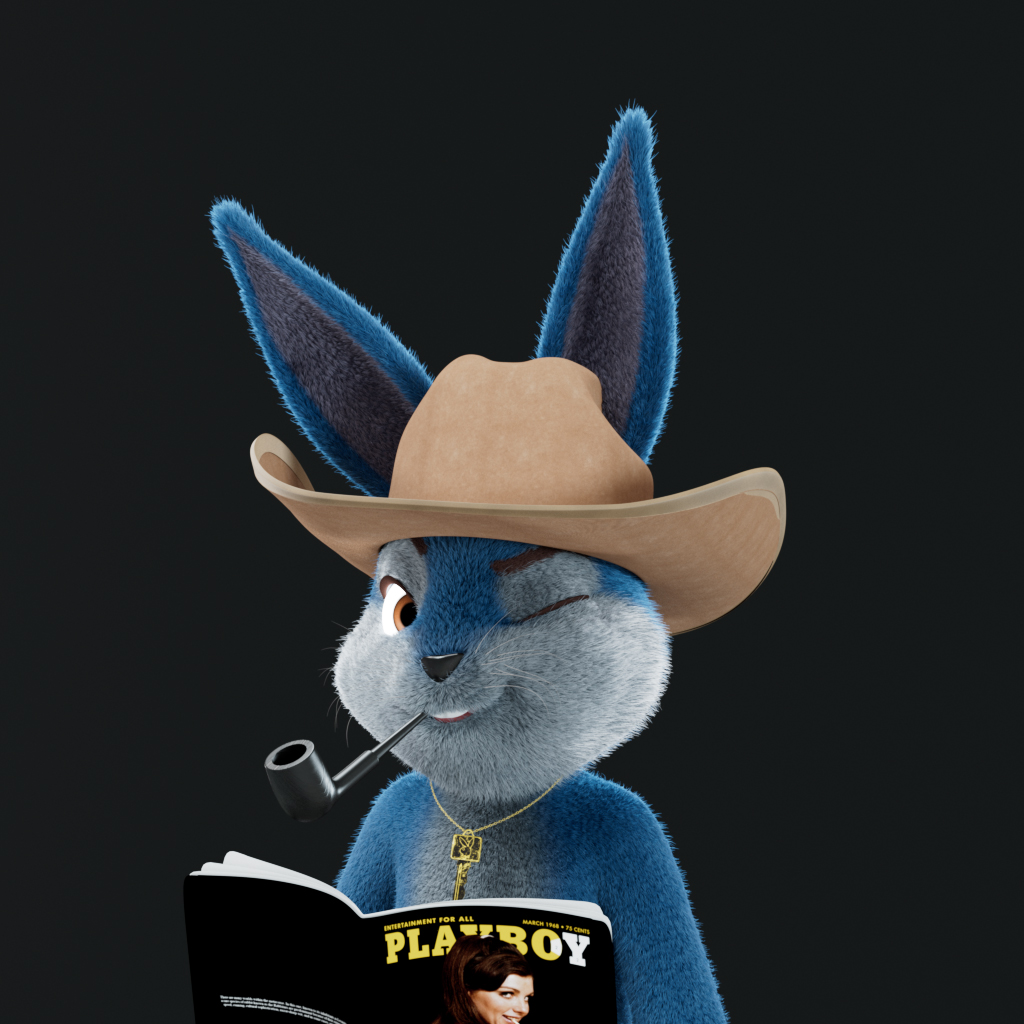 Playboy - The Rabbitars - Rabbitar #487 - NFT # 487