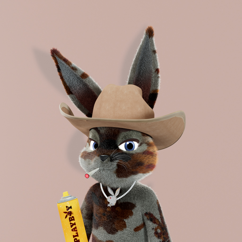 Playboy - The Rabbitars - Rabbitar #488 - NFT # 488