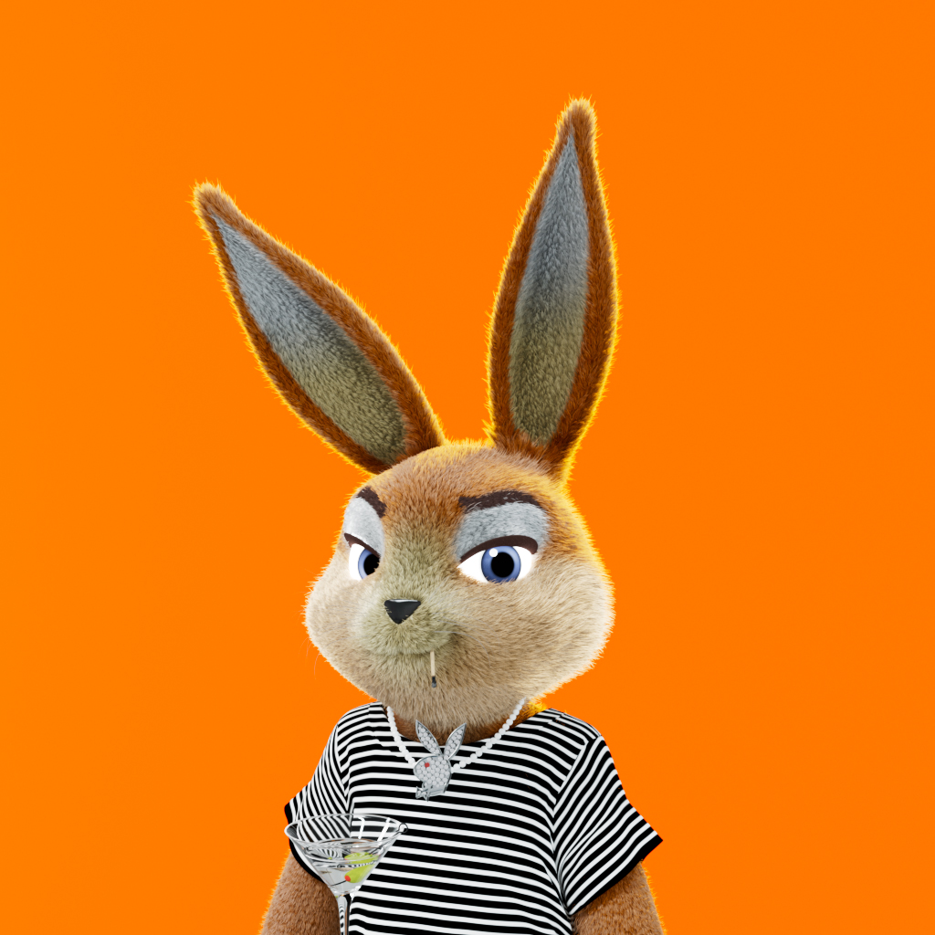 Playboy - The Rabbitars - Rabbitar #495 - NFT # 495