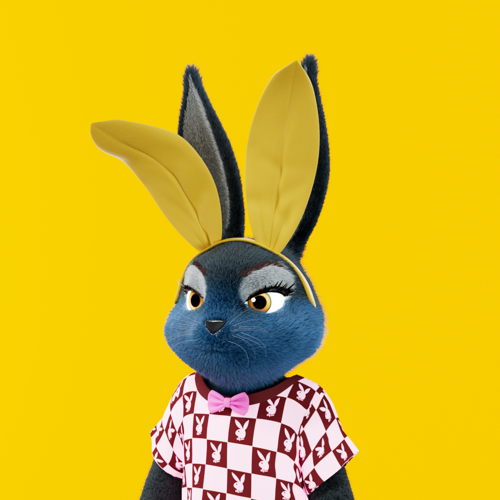 Playboy - The Rabbitars - Rabbitar #496 - NFT # 496
