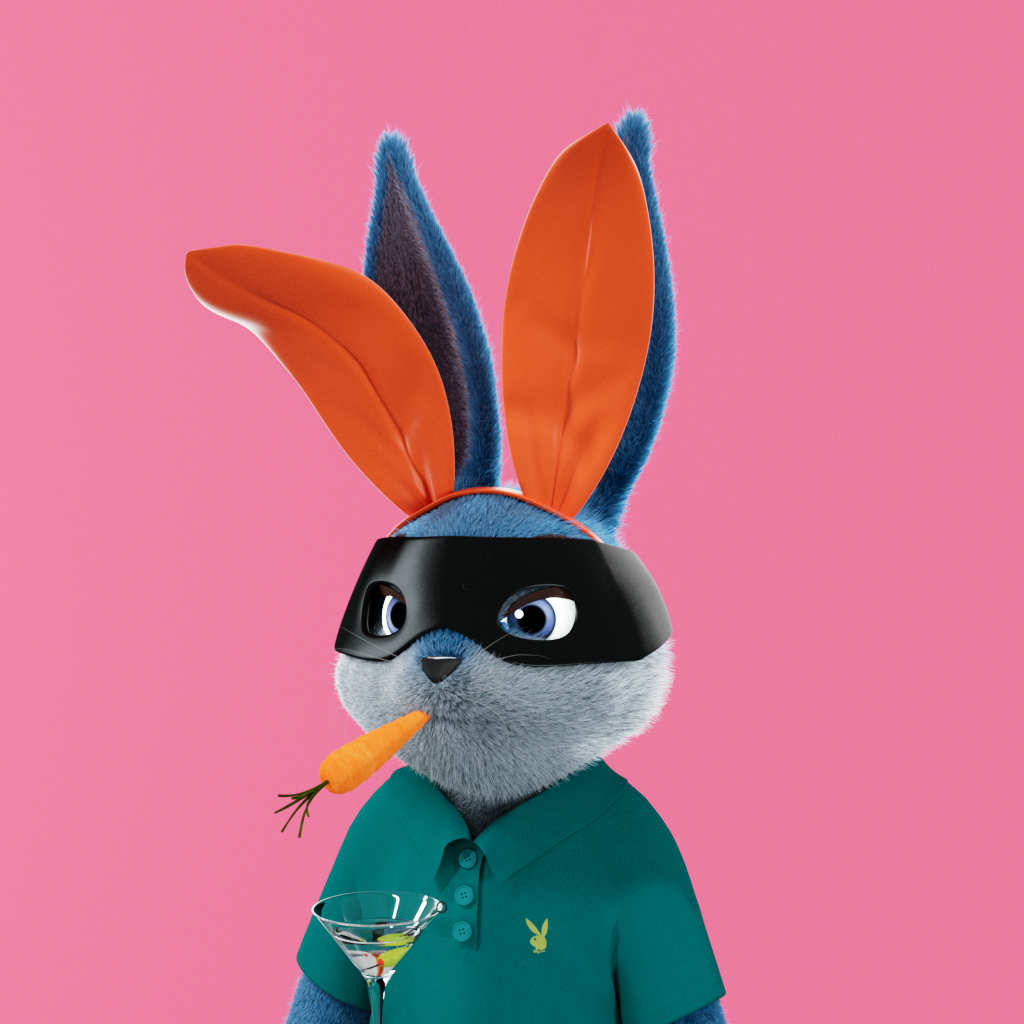 Playboy - The Rabbitars - Rabbitar #555 - NFT # 555