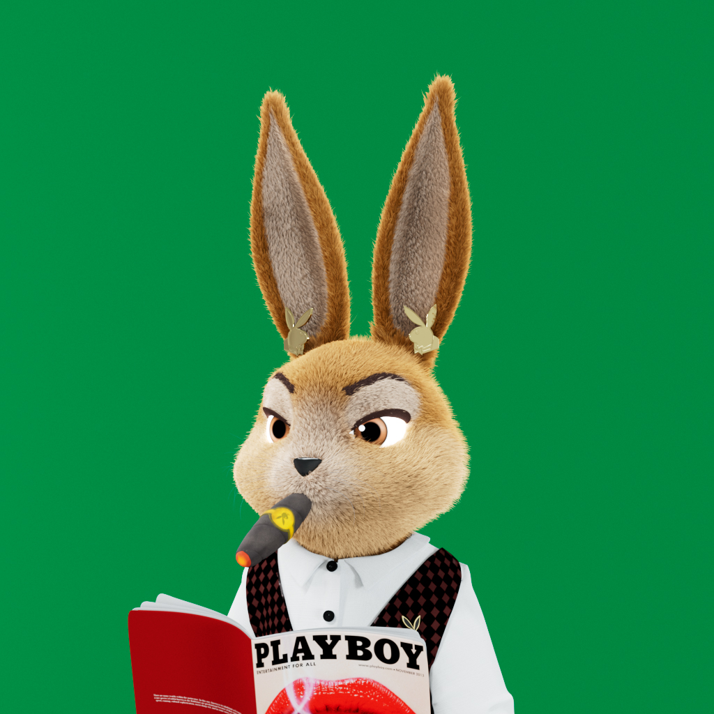 Playboy - The Rabbitars - Rabbitar #566 - NFT # 566