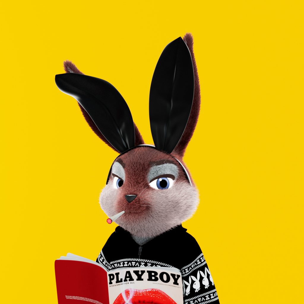 Playboy - The Rabbitars - Rabbitar #622 - NFT # 622