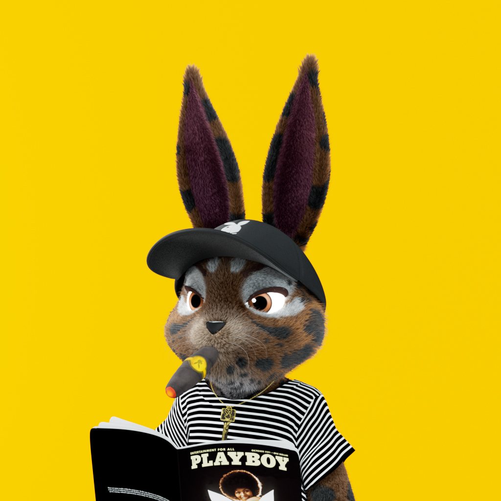 Playboy - The Rabbitars - Rabbitar #631 - NFT # 631