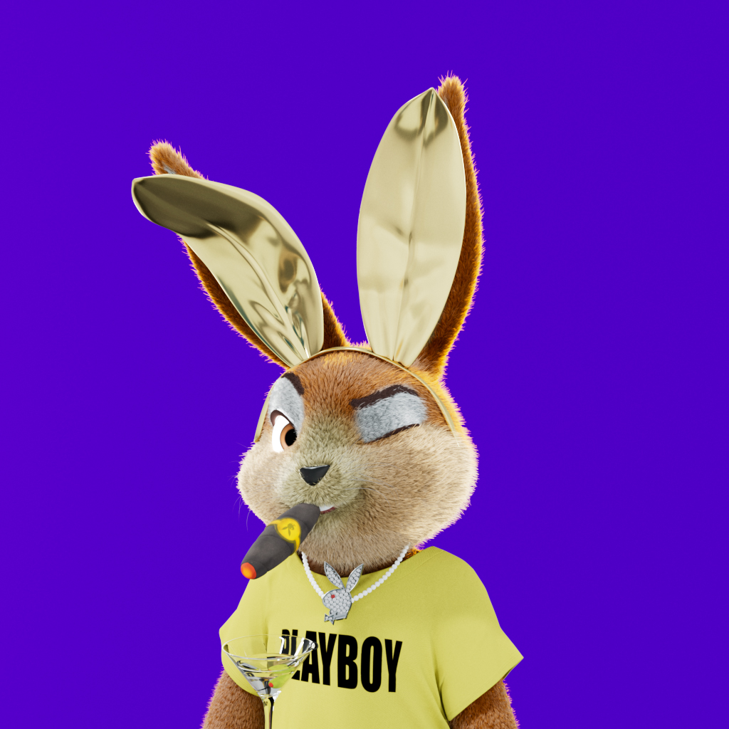 Playboy - The Rabbitars - Rabbitar #672 - NFT # 672