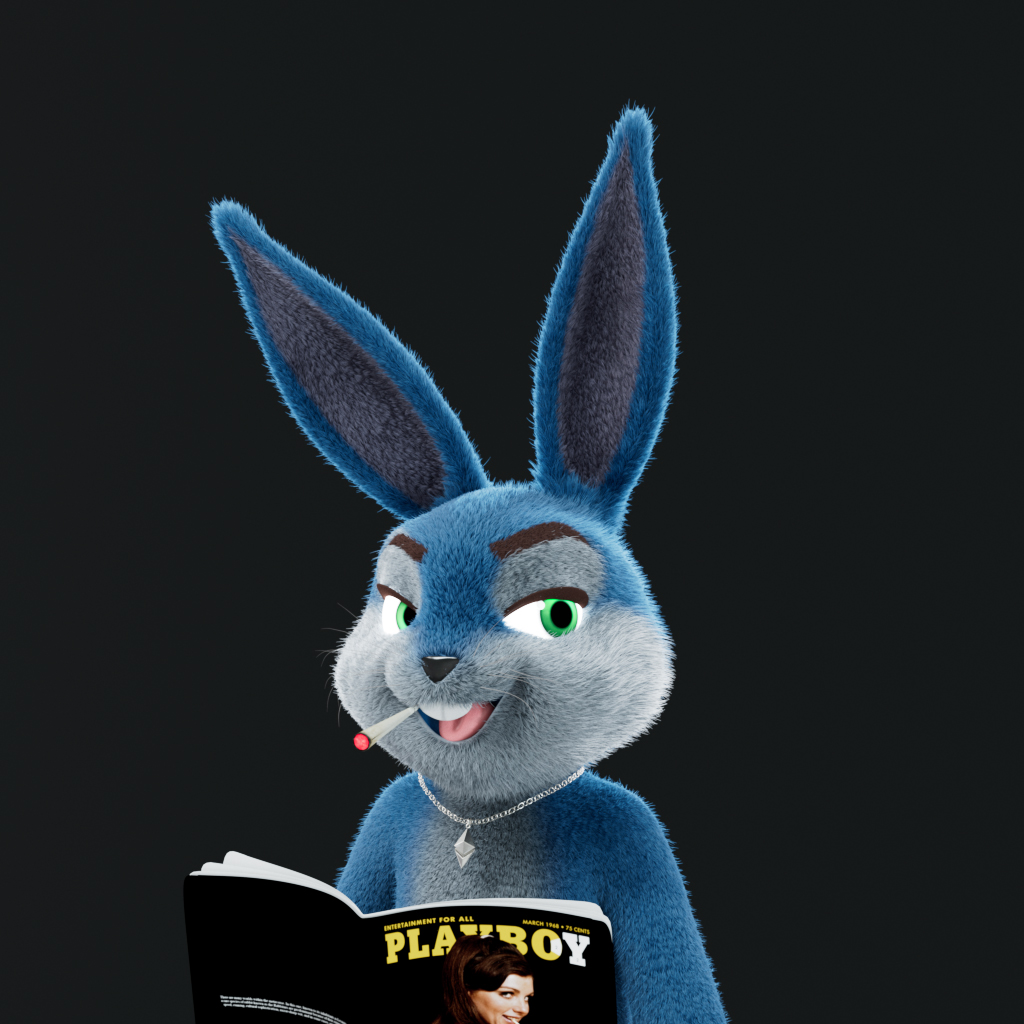 Playboy - The Rabbitars - Rabbitar #698 - NFT # 698