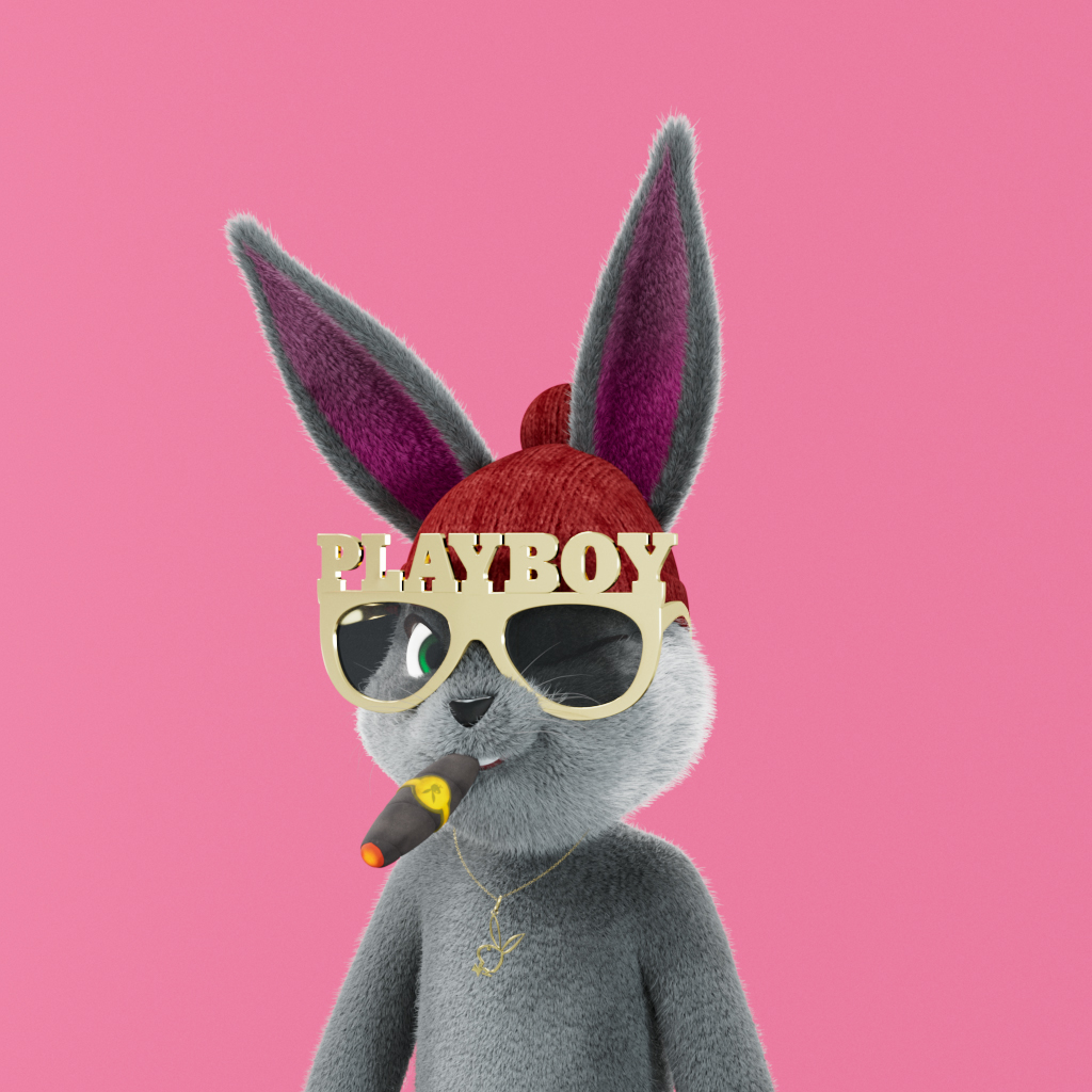 Playboy - The Rabbitars - Rabbitar #748 - NFT # 748