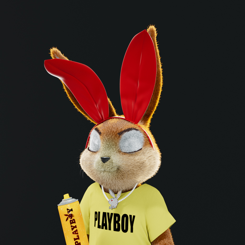 Playboy - The Rabbitars - Rabbitar #780 - NFT # 780