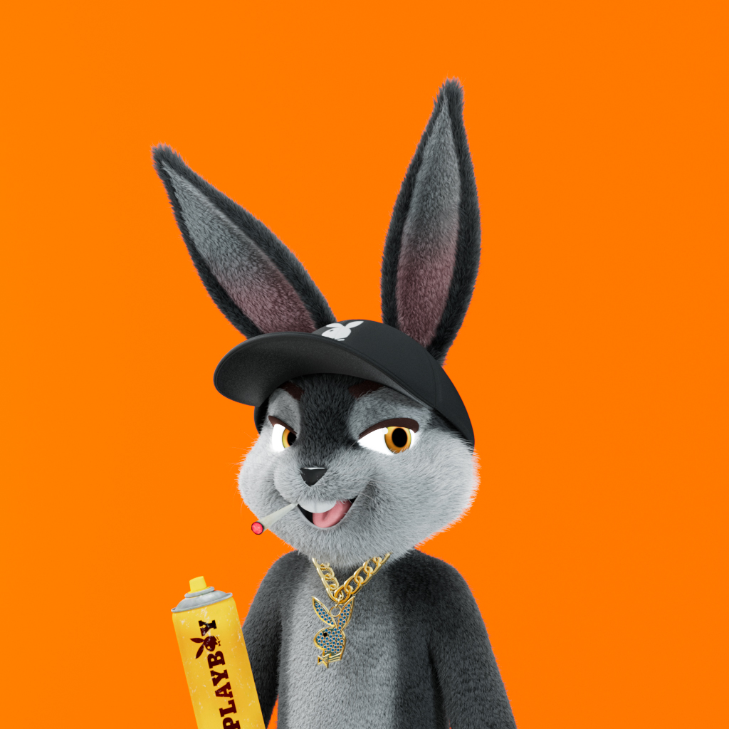Playboy - The Rabbitars - Rabbitar #827 - NFT # 827