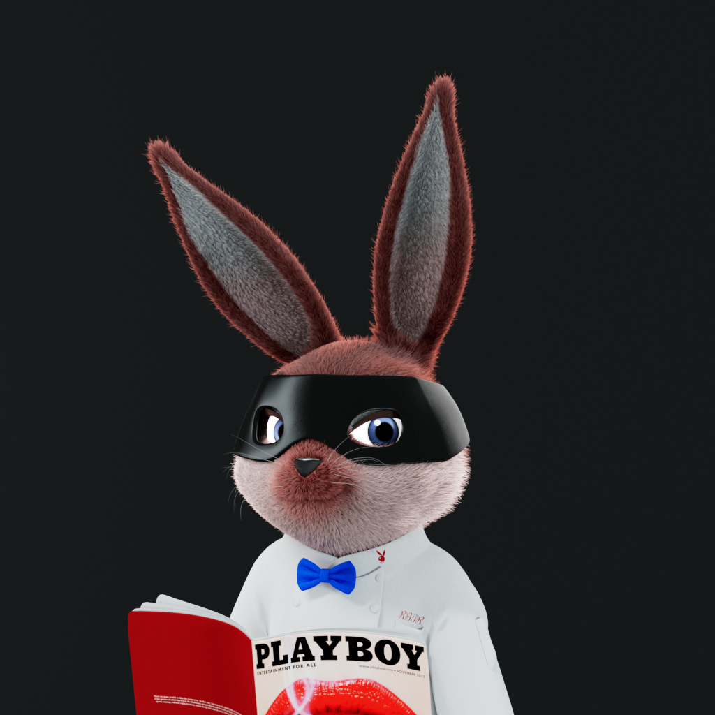 Playboy - The Rabbitars - Rabbitar #841 - NFT # 841