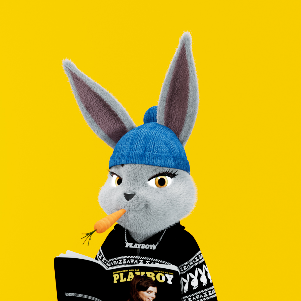 Playboy - The Rabbitars - Rabbitar #855 - NFT # 855