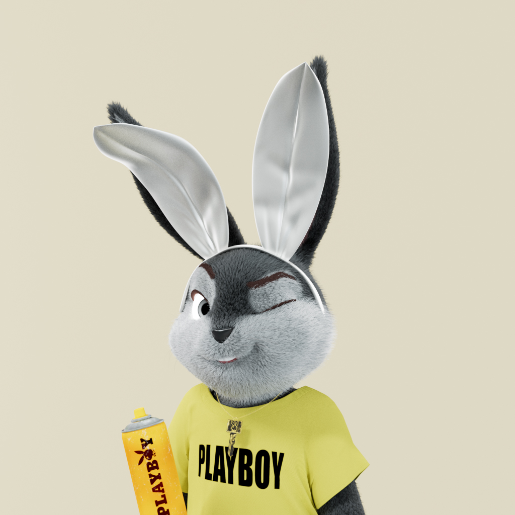 Playboy - The Rabbitars - Rabbitar #860 - NFT # 860