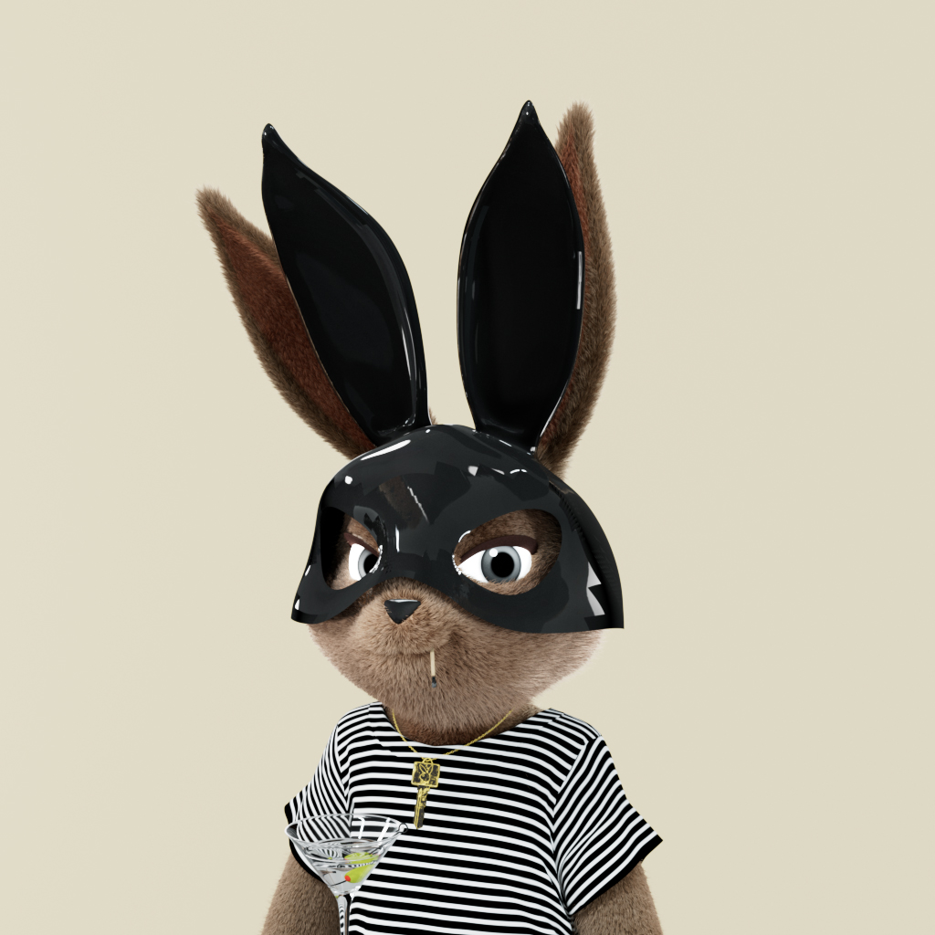 Playboy - The Rabbitars - Rabbitar #943 - NFT # 943