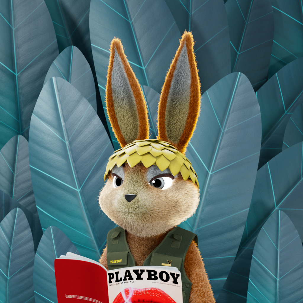Playboy - The Rabbitars - Rabbitar #1043 - NFT # 1043