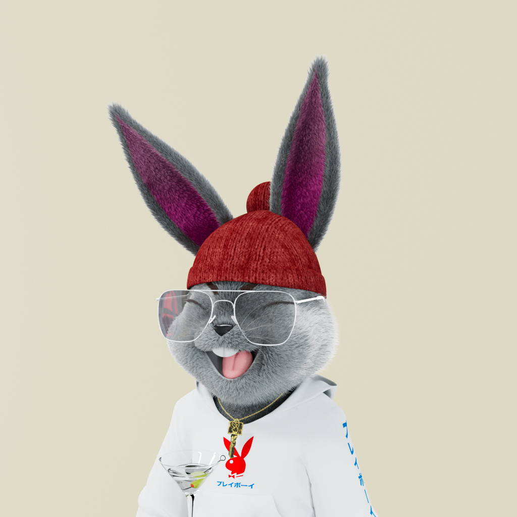 Playboy - The Rabbitars - Rabbitar #1100 - NFT # 1100