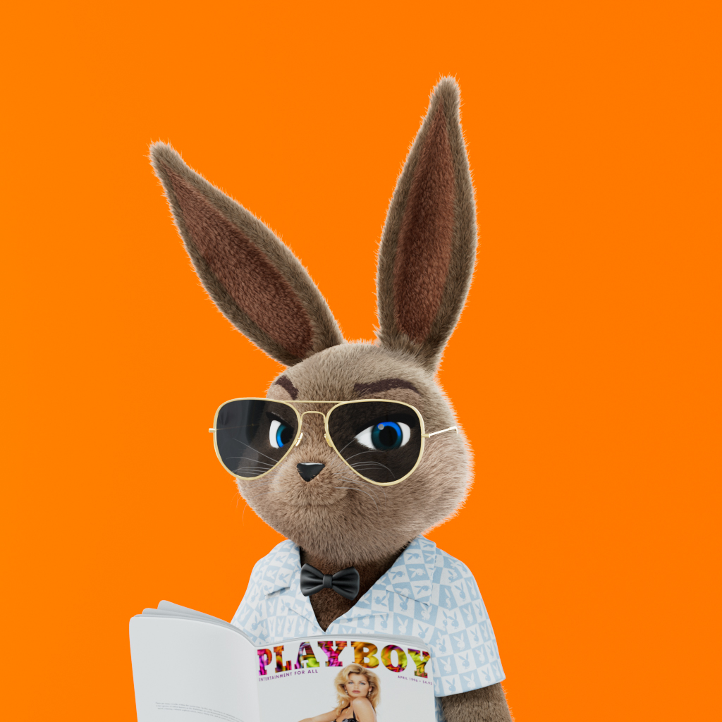 Playboy - The Rabbitars - Rabbitar #1128 - NFT # 1128