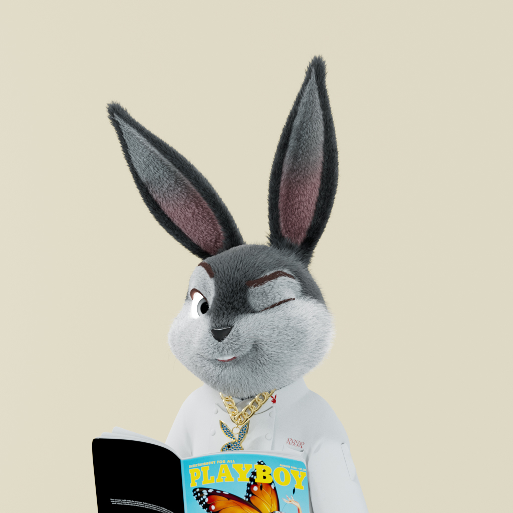 Playboy - The Rabbitars - Rabbitar #1214 - NFT # 1214