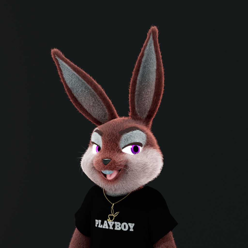 Playboy - The Rabbitars - Rabbitar #1244 - NFT # 1244