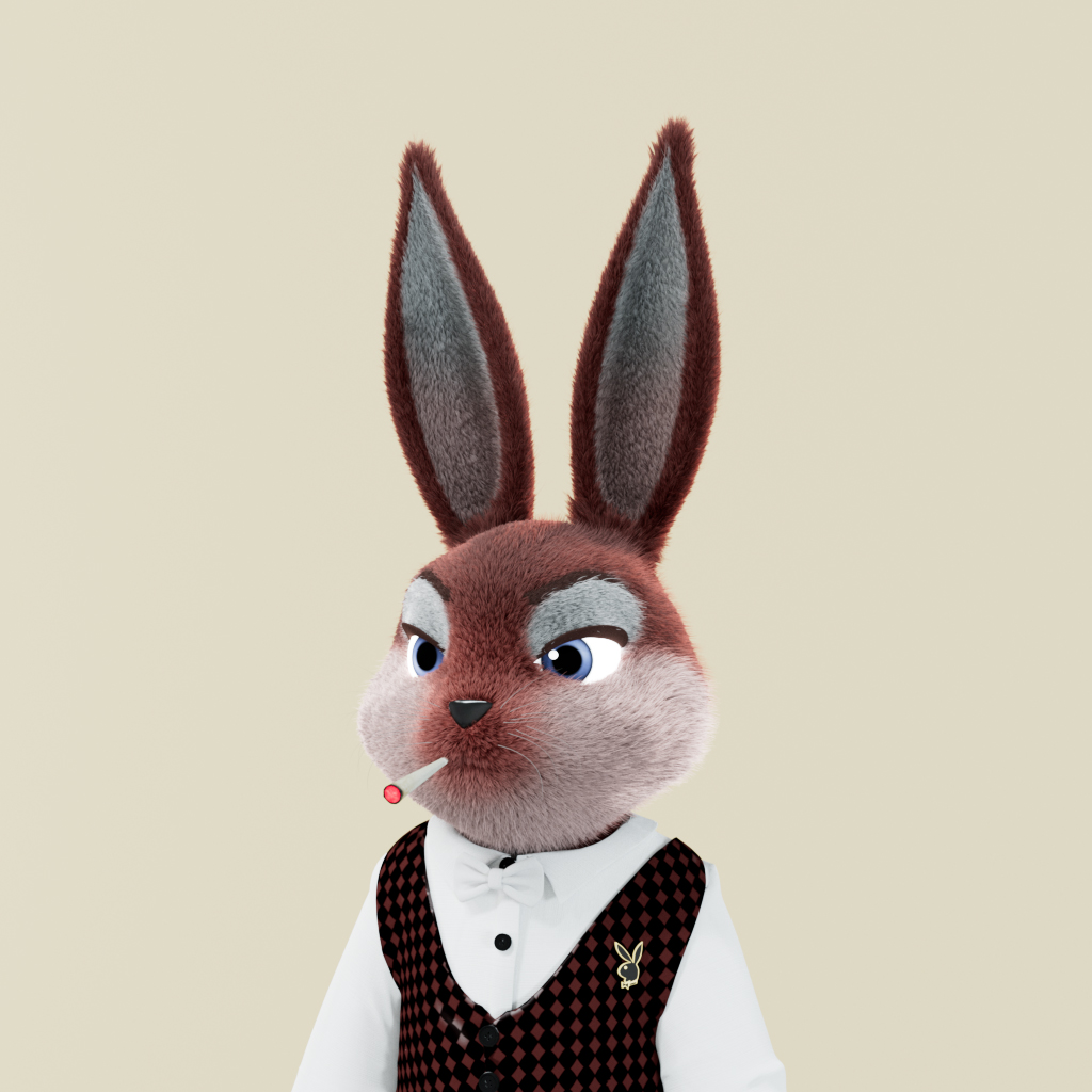 Playboy - The Rabbitars - Rabbitar #1256 - NFT # 1256
