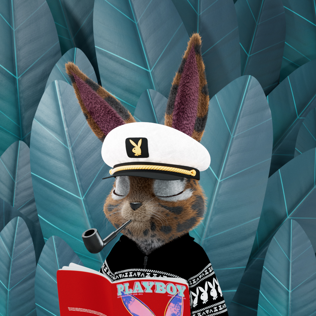 Playboy - The Rabbitars - Rabbitar #1280 - NFT # 1280