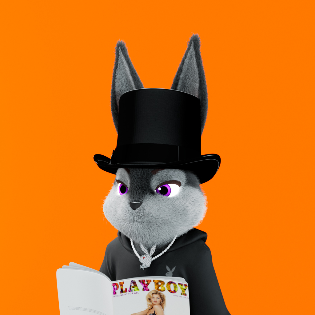Playboy - The Rabbitars - Rabbitar #1302 - NFT # 1302