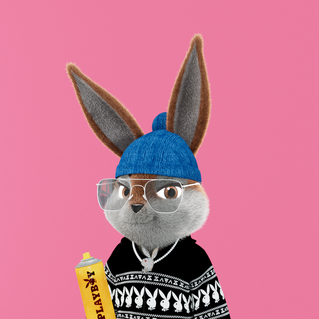 Playboy - The Rabbitars - Rabbitar #1320 - NFT # 1320