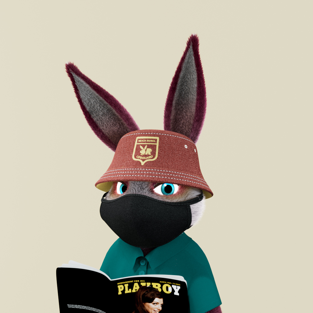 Playboy - The Rabbitars - Rabbitar #1323 - NFT # 1323