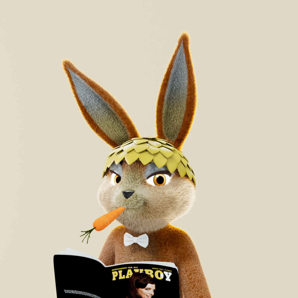 Playboy - The Rabbitars - Rabbitar #1328 - NFT # 1328