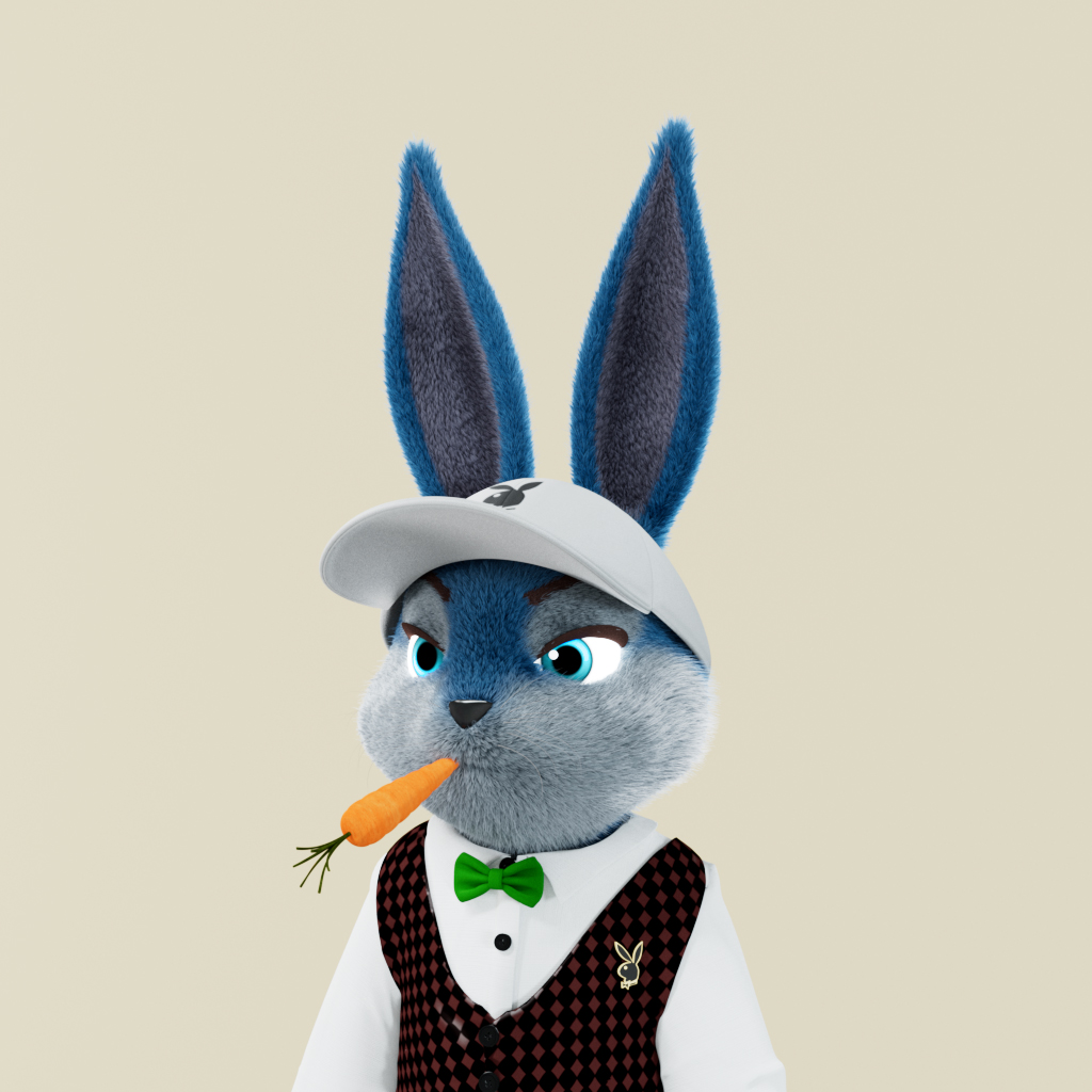 Playboy - The Rabbitars - Rabbitar #1392 - NFT # 1392