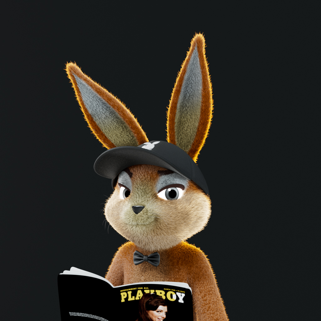Playboy - The Rabbitars - Rabbitar #1400 - NFT # 1400