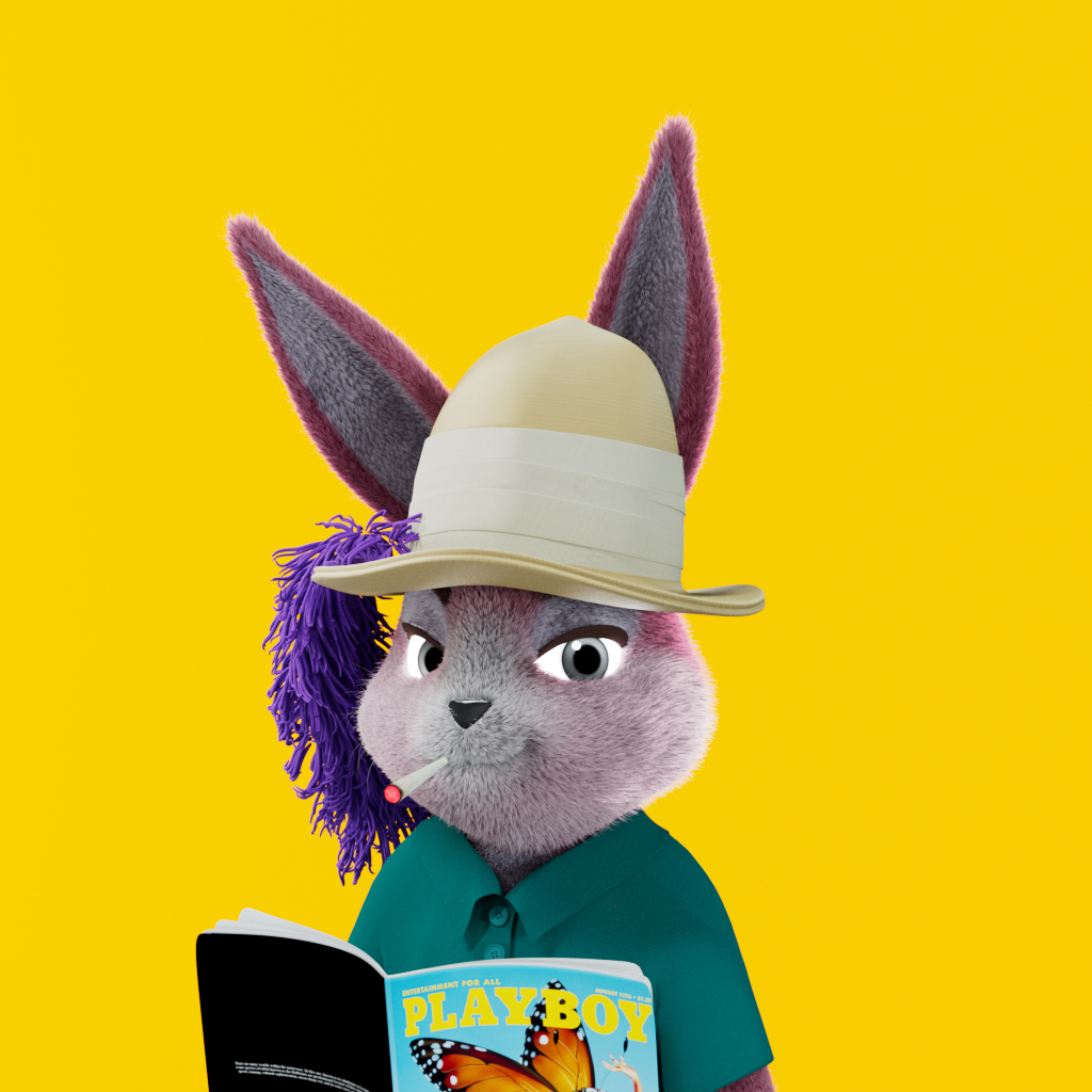Playboy - The Rabbitars - Rabbitar #1448 - NFT # 1448