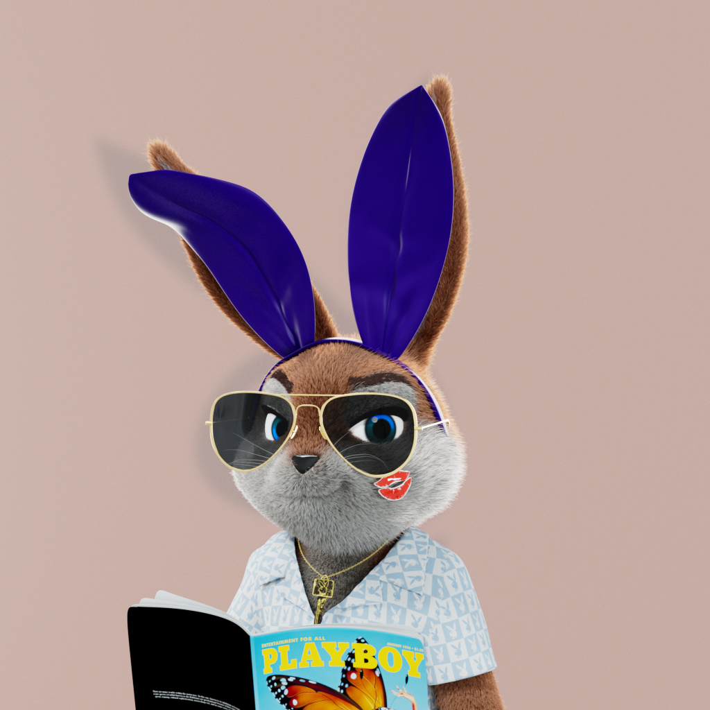 Playboy - The Rabbitars - Rabbitar #1468 - NFT # 1468