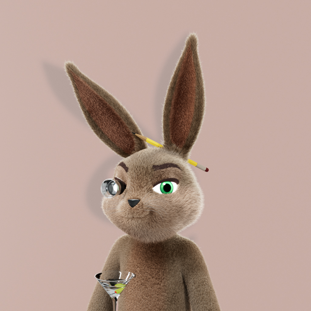 Playboy - The Rabbitars - Rabbitar #1484 - NFT # 1484