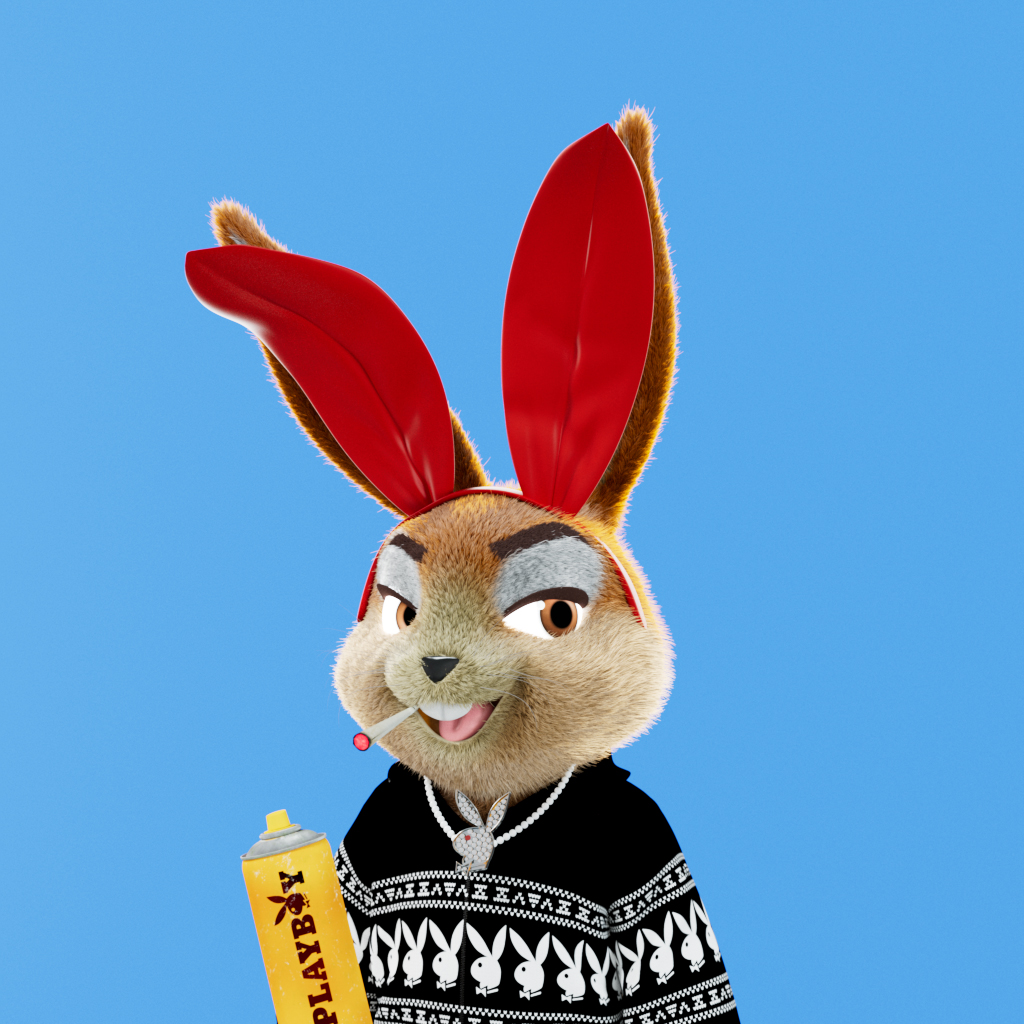 Playboy - The Rabbitars - Rabbitar #1497 - NFT # 1497
