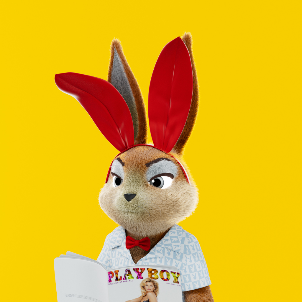 Playboy - The Rabbitars - Rabbitar #1529 - NFT # 1529