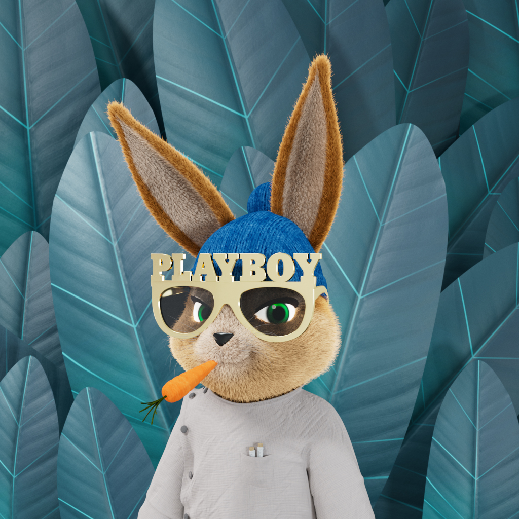 Playboy - The Rabbitars - Rabbitar #1544 - NFT # 1544