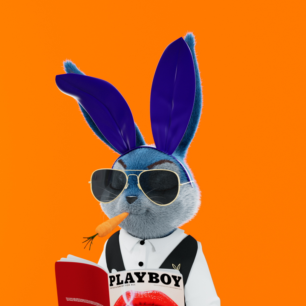 Playboy - The Rabbitars - Rabbitar #1555 - NFT # 1555
