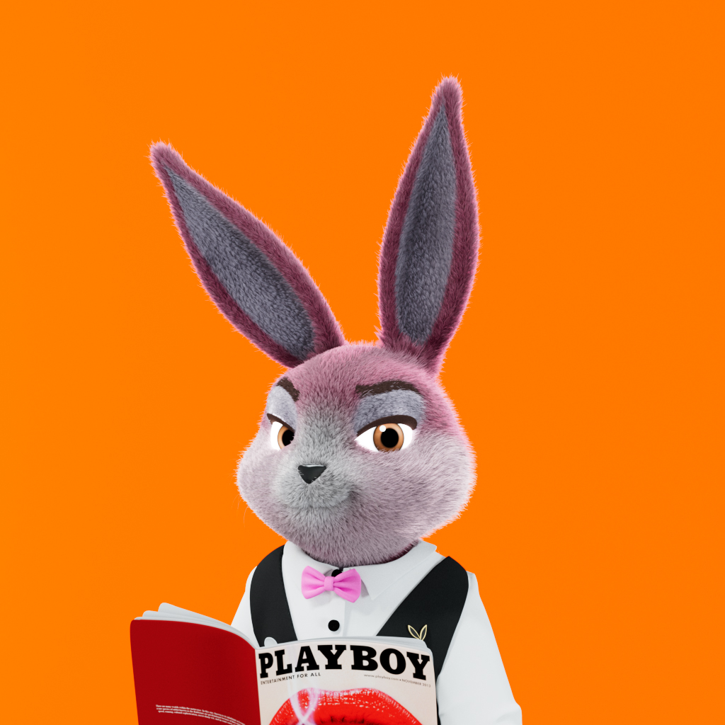 Playboy - The Rabbitars - Rabbitar #1593 - NFT # 1593