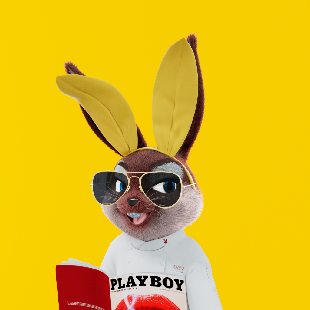 Playboy - The Rabbitars - Rabbitar #1607 - NFT # 1607