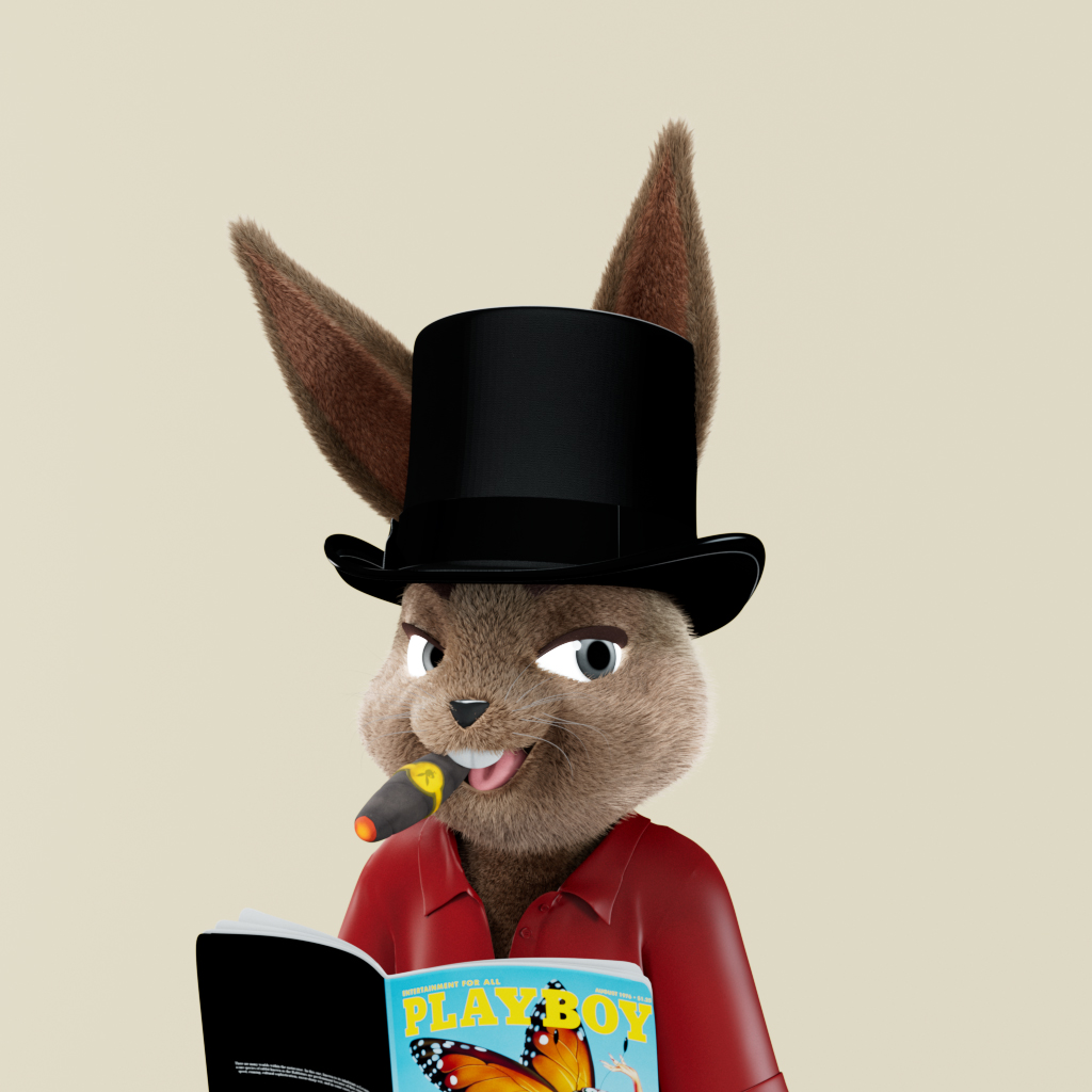 Playboy - The Rabbitars - Rabbitar #1691 - NFT # 1691