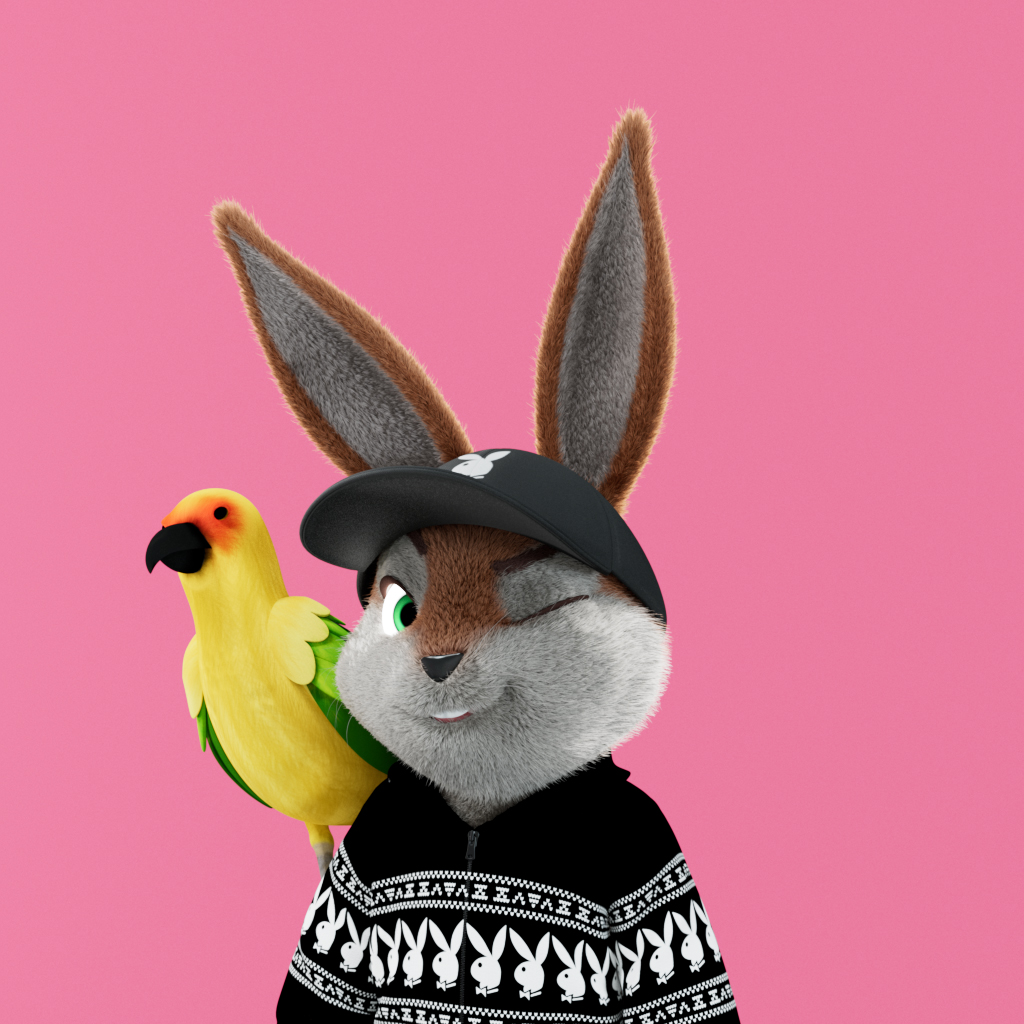 Playboy - The Rabbitars - Rabbitar #1696 - NFT # 1696