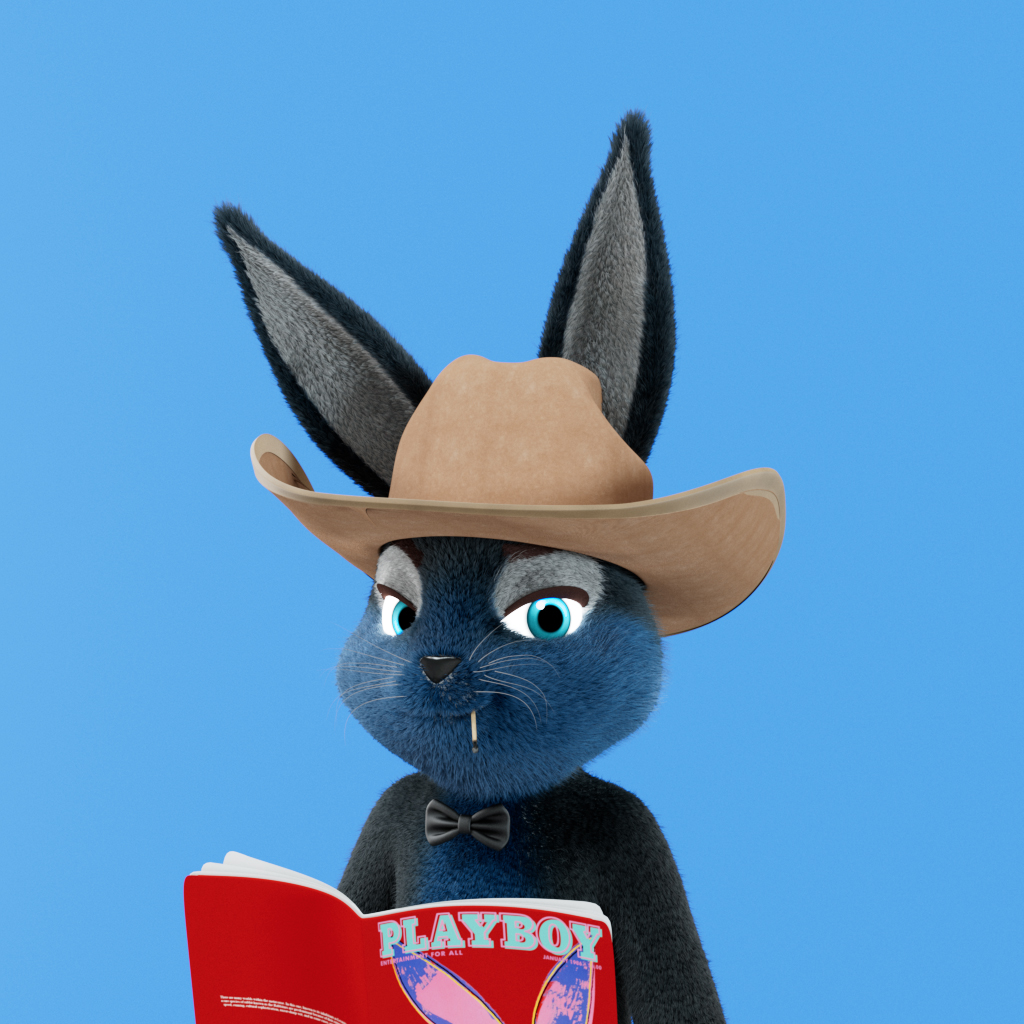 Playboy - The Rabbitars - Rabbitar #1844 - NFT # 1844